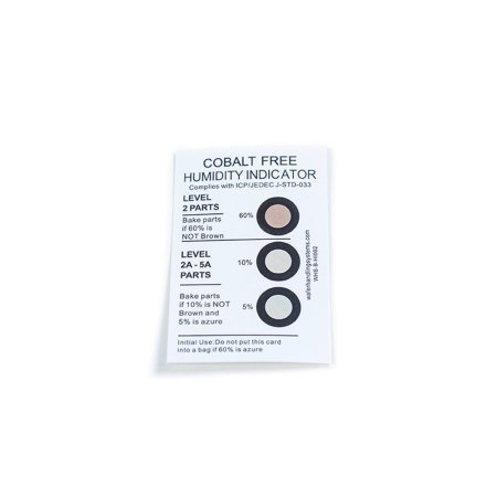 Humidity indicator card – max 60% Humidity indicator card – max 60%