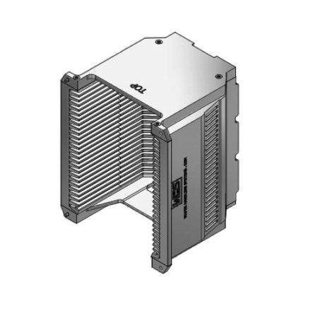 4" (100 mm) Aluminum electroless nickel cassette | 25 slot